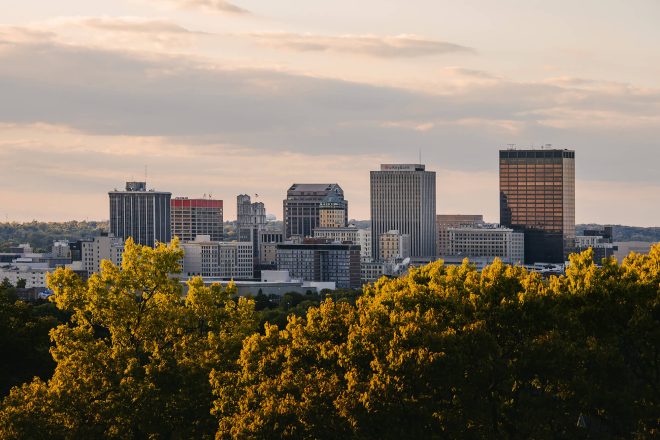 Dayton, Ohio Skyline