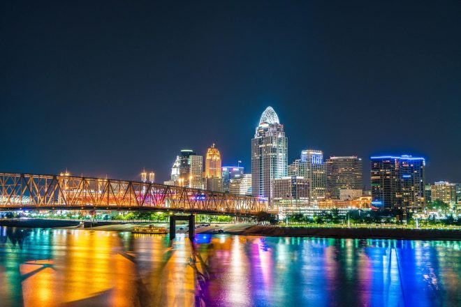 Cincinnati, Ohio Skyline
