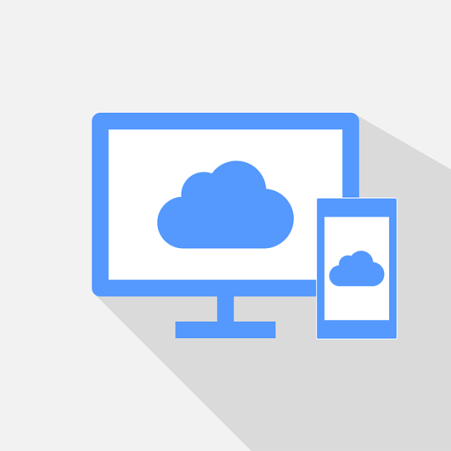 cartoon picture of a cloud storage